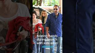 Jennifer Lopez and Ben Affleck seen kissing holding hands during brunch with kids amid divorce [upl. by Llehsam]