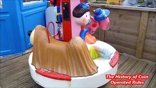 1990s Coin Operated Carousel Kiddie Ride  The Magic Roundabout [upl. by Anissej]