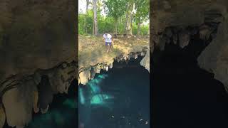 Cabagnow Cave Pool in Anda Bohol bini andabohol cabagnowcave [upl. by Montanez]