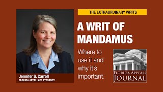 Writ of Mandamus Where to use it and why its important [upl. by Rosalynd]