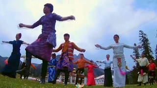 TIBETAN SONGS amp DANCES འཛོམས་པའི་སྨོན་ལམ། [upl. by Anirahc]