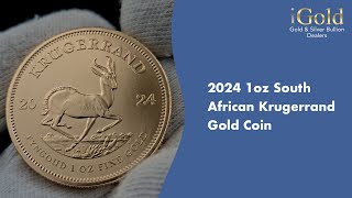 2024 1oz Gold Krugerrand by Rand Refinery [upl. by Lani]