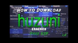 Huzuni VIP 35 Download  Ghost Client [upl. by Shaum92]