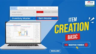 Item Creation  English [upl. by Juli422]