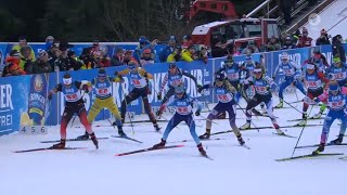 Biathlon  quot Staffel Damen quot  Oberhof 2020  quot Relay Women quot [upl. by Burnight784]