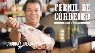 Pernil de Cordeiro Injetado e Farofa I Churrasqueadas [upl. by Atival]