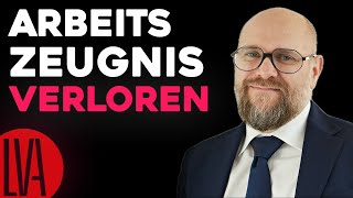 Arbeitszeugnis verloren Was nun [upl. by Ramburt]