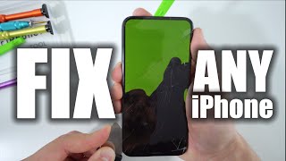 3 Steps To Fix Any iPhone  iPhone Screen Replacement [upl. by Lyrahs617]