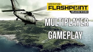 Operation Flashpoint Dragon Rising  MASSIVE FIREFIGHT ft Bluedrake42 [upl. by Fleck]