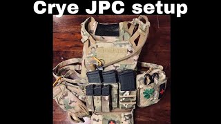 Crye JPC plate carrier setup [upl. by Ezara]