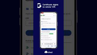 Certificado digital A1 arquivo no celular IOS funciona [upl. by Corotto]
