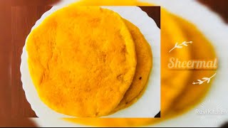 Sheermal Recipe  Lucknow Ki Famous Sheermal  Sheermal without oven  Rizvi Kitchen [upl. by Ayinat]