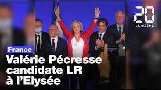 Valérie Pécresse candidate désignée par Les Républicains pour la présidentielle [upl. by Ahseem58]