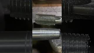 Manual screw forming process for metal blanks machine lathe cnc [upl. by Markson851]