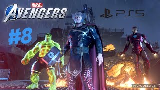 Marvels Avengers PS5 Walkthrough Part 8 [upl. by Daniyal]