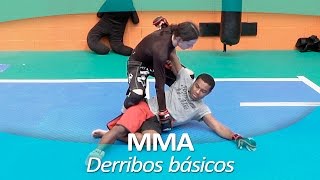 MMA ARTES MARCIALES MIXTAS 5  Derribos básicos [upl. by Pressey]