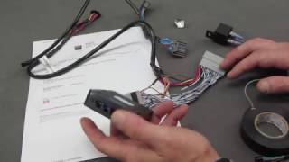 How to modify an iDatalink HA7 Honda T Harness [upl. by Daub]