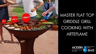 Master Flat Top Griddle Grill Cooking with Arteflame [upl. by Lash398]