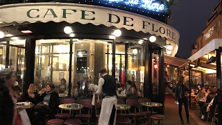 Café de Flore  Famous Hot Chocolate Chocolat Spécial Flore Paris France 🇫🇷 [upl. by Nylknarf639]