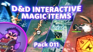 DampD Interactive Magic Items  Pack 011  Foundry VTT [upl. by Brout]