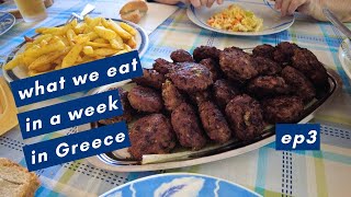 What we eat in a week in Greece  ep3  Grandmas cooking [upl. by Higley]