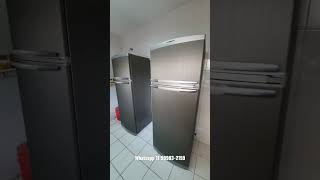 envelopamento de geladeira em inox [upl. by Eldrid]