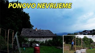 NEMA KONE DA MI PRIDRŽI LJESTVE MORAM ZAVRŠITI PRIJE NEVREMENA [upl. by Shurwood]