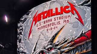 Metallica  The Ecstacy of GoldWhiplashFor Whom The Bell Tolls  Live in Minneapolis MN 81824 [upl. by Rossen]