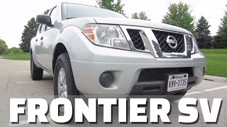 2018 Nissan Frontier Crew Cab SV V6  review walk around and test drive  100 rental cars [upl. by Naloj305]