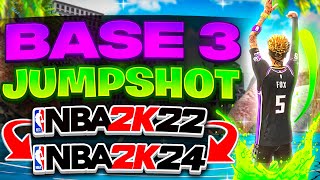 JUMPSHOT 3 FROM 2K22 IS BACK BEST JUMPSHOT IN 2K24 HUGE GREEN WINDOW [upl. by Aneel]