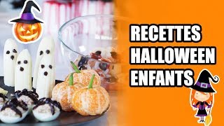 RECETTES DHALLOWEEN POUR ENFANTS  Facile amp Rapide 👍 [upl. by Renba]