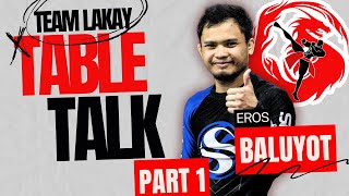 TABLE TALK  Episode 2 Part 1 with Eros Baluyot [upl. by Lamberto656]