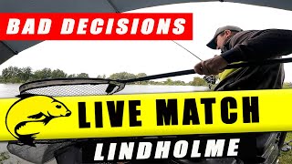 BAD DECISIONS at Lindholme Lakes Live Match Fishing Film [upl. by Lauraine]