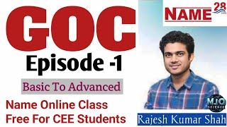 GOC Lecture 1  CEE Based Syllabus 2082 Organic Chemistry online class Name institute mjoscience [upl. by Noiramaj]