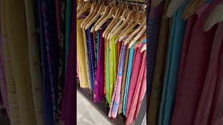 Premium quality tussar saree selling in Taneira store shortsvideo [upl. by Euhc]