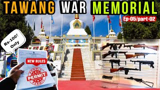 How to make Bumla Pass permit Only in RS 100₹ Tawang War Memorial 1962 India China War History Ep05 [upl. by Tor151]