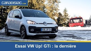 Essai  Volkwagen Up GTI  la petite dernière [upl. by Adaj]