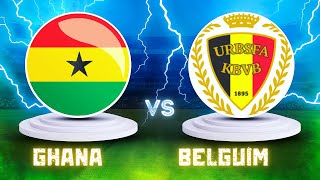 Ghana Vs Belgium  All GOALS  Qatar 2022 Friendly Match [upl. by Neddra]