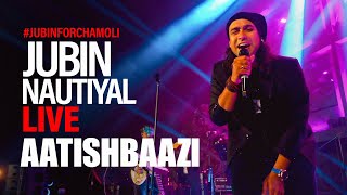 Aatishbaazi Live 2021  jubinnautiyal  Rocky Khanna  Rooftop charity concert [upl. by Idnew480]