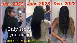 Do this weekly to grow amp retain ALL your hair length in 2024 updated amp DETAILED wash day [upl. by Sterne795]