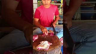 Kahangahangang mutton cutting skillshorts [upl. by Otilesoj]