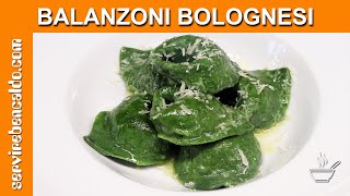 BALANZONI BOLOGNESI  La Ricetta [upl. by Rovit411]