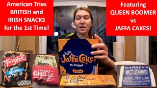 Americans Try British and Irish Snacks For The First Time [upl. by Aramit]