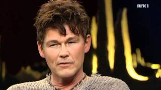 Morten Harket At Skavlan  NRK1 1042011 Subtitle [upl. by Ylahtan]