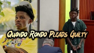 Quando Rondo Pleads GUILTY To Federal Drug Charge [upl. by Branden]