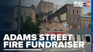 A Fundraiser Happens This Sunday For the Adams Street Businesses Affected by the Massive Fire [upl. by Nais]