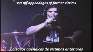 Cannibal Corpse  Gutted Subtitulos Español Lyrics [upl. by Aihsekram891]