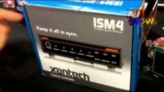 GovComm 2011 Xantech Shows ISM4 IR Device Syncer Web Intelligent Controller [upl. by Rahmann195]