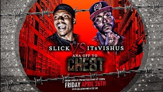 itsVishus VS Slick CLASSIC CASHVILLE RAP BATTLE  KNOCDOWN DRAGOUT BATTLE LEAGUE [upl. by Engenia831]