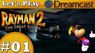 Lets Play Rayman 2 The Great Escape  Part 1 [upl. by Anitteb]